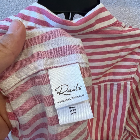RAILS Collared Striped Button Down Shirt - Picture 6 of 7